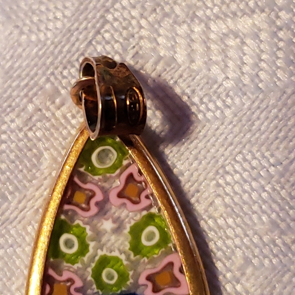Sterling Silver Glass Pendant - Picture 2 of 8